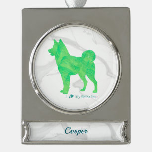 Shiba Inu Christmas Ornament – Custom Pastel Gift