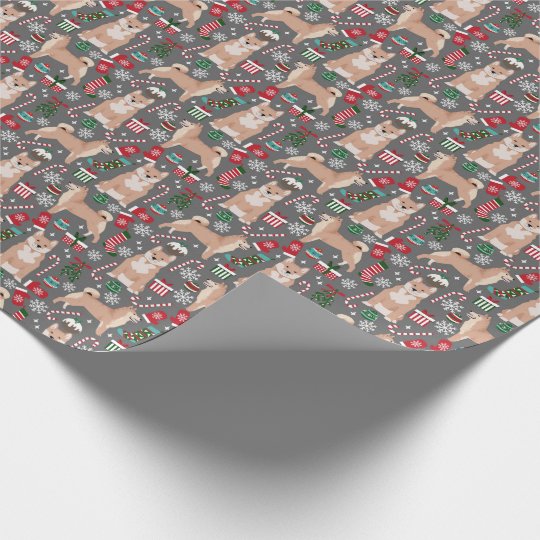 Shiba Inu Christmas Wrapping Paper