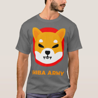 Shiba Inu Coin Crypto Token Cryptocurrency Wallet  T-Shirt