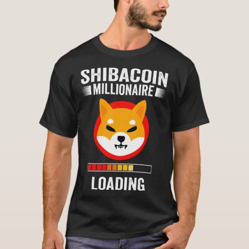 Shiba Inu Coin MILLIONAIRE Hodl Shib Token Shiba I T_Shirt
