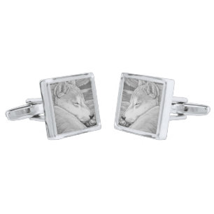 Shiba Inu Cufflinks Personalized Dog Cufflinks