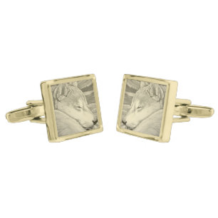 Shiba Inu Cufflinks Personalized Dog Cufflinks