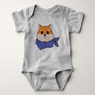 Shiba Inu cute Onesy Baby Baby Bodysuit
