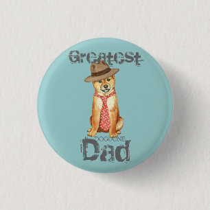 Shiba Inu Dad Button