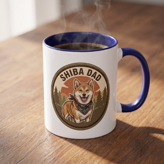 Shiba Inu Dad Coffee Mug | Shiba Dog Dad Gift