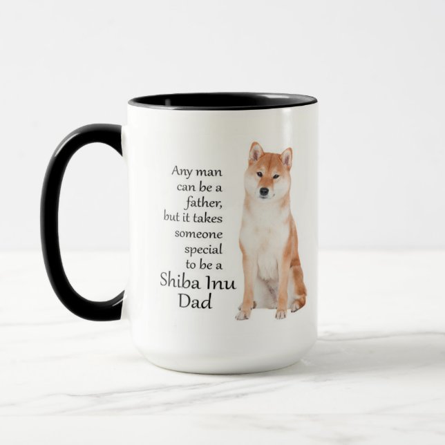 Shiba Inu Dad Mug (Left)