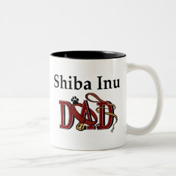 Shiba Inu Dad Mug by DogsByDezign at Zazzle