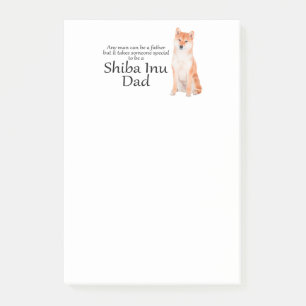 Shiba Inu Dad Post-It Notes