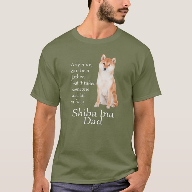 Shiba Inu Dad T-Shirt (Front)
