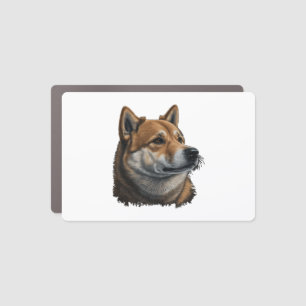 Shiba Inu Dog Car Magnet