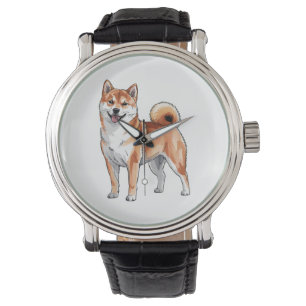Shiba Inu Dog - Cute and Happy Watch