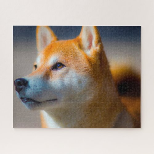 Shiba Inu Dog Jigsaws Jigsaw Puzzle