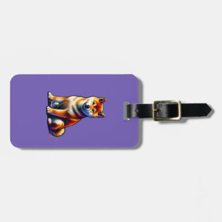 Shiba Inu Dog Luggage Tag