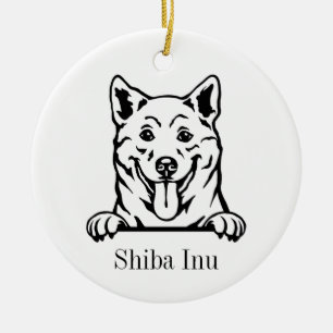 Shiba Inu dog ornament