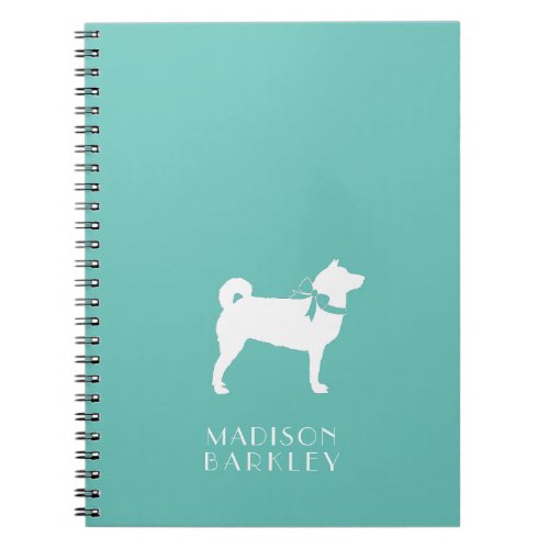 Shiba Inu Dog Puppy Notebook