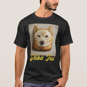 Shiba Inu Doge Meme Loaf Of Bread Akita Inu Hokkai T-Shirt