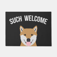 Shiba Inu - doge welcome mat