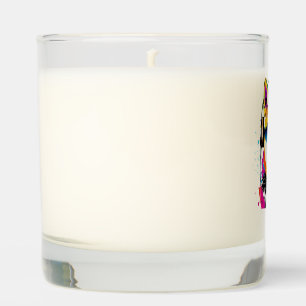 Shiba Inu enjoying Life Scented Candle