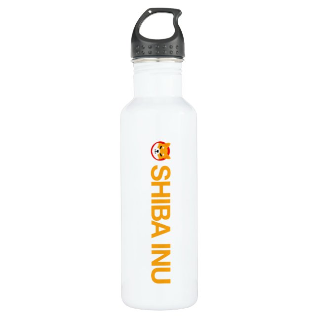 Shiba Inu Full Logo  710 Ml Water Bottle (Front)