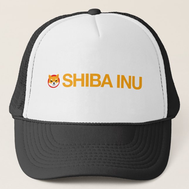 Shiba Inu Full Logo Image - Trucker Hat (Front)