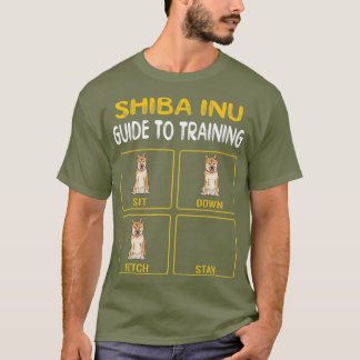 Shiba Inu Guide To Training Dog Obedience T-Shirt