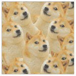 Shiba Inu, Husky, Golden Cute Dog. Cute Puppy Fabric