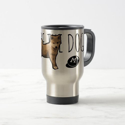 Shiba Inu Illustration Dog Year 2018 Travel M Travel Mug