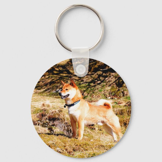 Shiba Inu Keychain (Front)