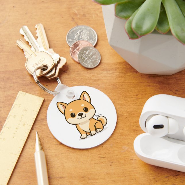 Shiba Inu Keychain (Desk)
