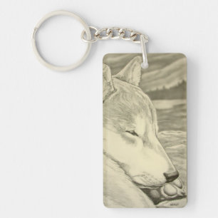 Shiba Inu Keychain Shiba Inu Dog Art Gifts