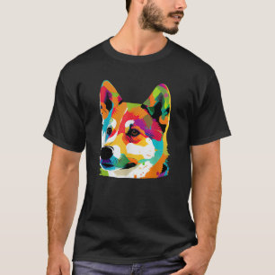 Shiba Inu Lovers Pop Art Shiba Inu Mom T-Shirt