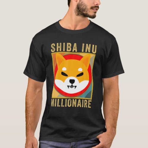 Shiba Inu Millionaire Shiba Inu Coin Shib Cryptoc T_Shirt
