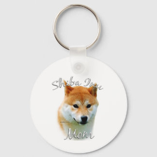 Shiba Inu Mom 2 Keychain