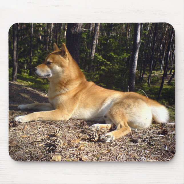 Shiba-Inu Mouse Pad (Front)