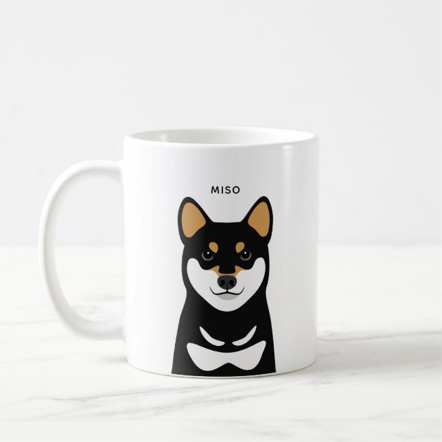 Shiba Inu Mugs (Left)