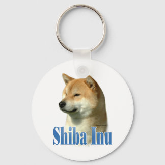 Shiba Inu Name Keychain