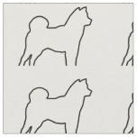 Shiba Inu outline.png Fabric
