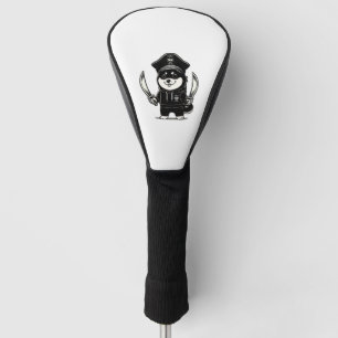 Shiba Inu Pirate Golf Head Cover