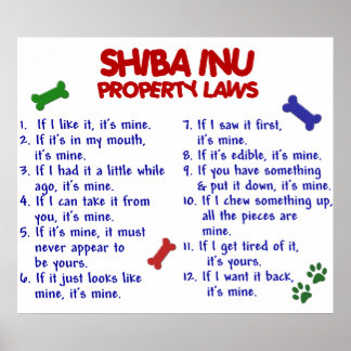 SHIBA INU PL2 POSTER