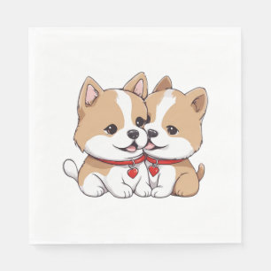 shiba inu puppy Classic T-Shirt Napkins
