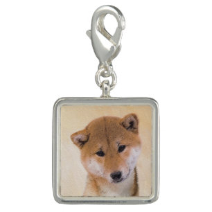 Shiba Inu (Red) Painting - Original Dog Art Charm
