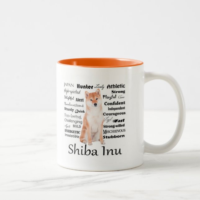 Shiba Inu Traits Mug (Right)