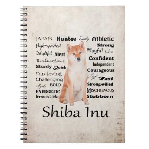 Shiba Inu Traits Notebook