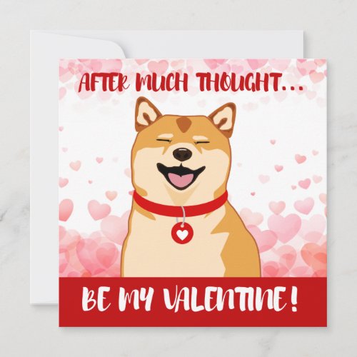 Shiba Inu Valentine Card