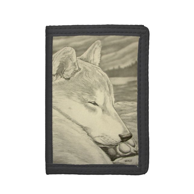 Shiba Inu Wallet Dog Lover Art Wallets & Gifts (Front Vertical)