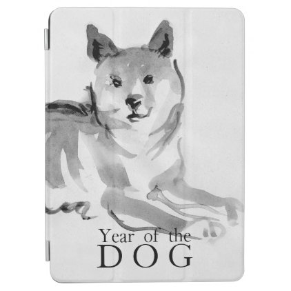 Shiba Inu Was Painting Chinese Dog Year 2018 iPad2 iPad Air Cover