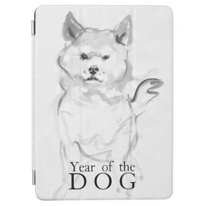 Shiba Inu Was Painting Chinese Dog Year 2018 iPad4 iPad Air Cover