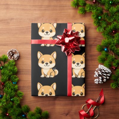 Shiba Inu Wrapping Paper