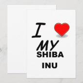 shiba love (Front/Back)