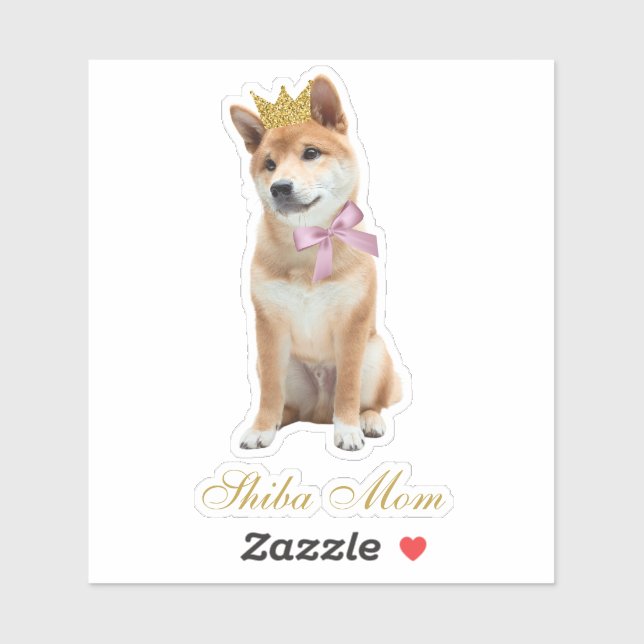 Shiba Mom Sticker (Sheet)
